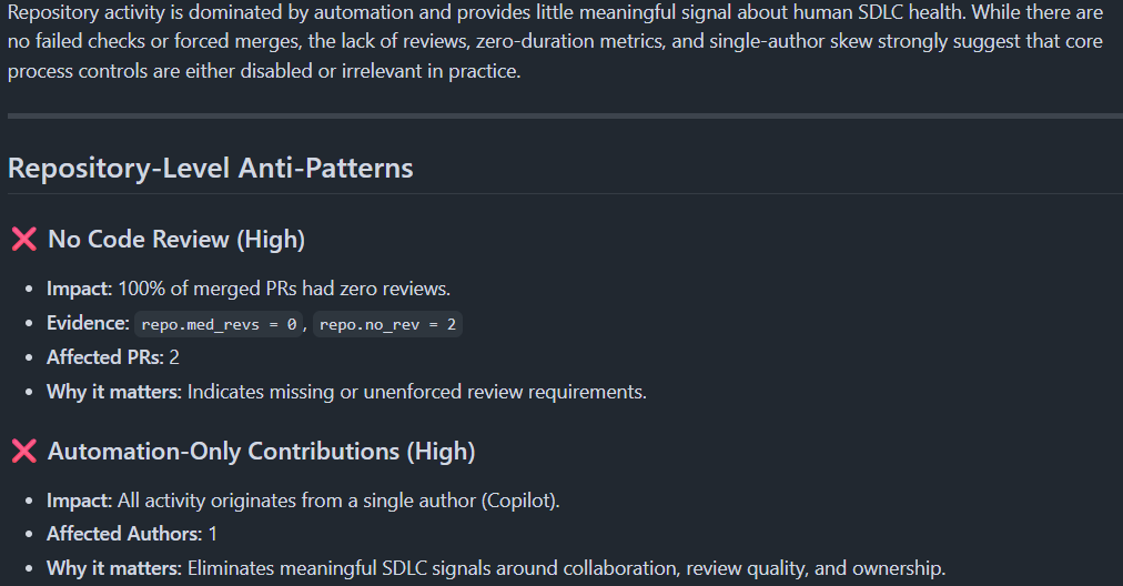 A sample finalized report from the Radiant Process Analysis. A sample finalized report from the Radiant Process Analysis.
