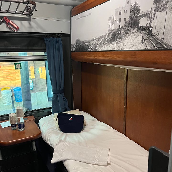 train carriage and cabin