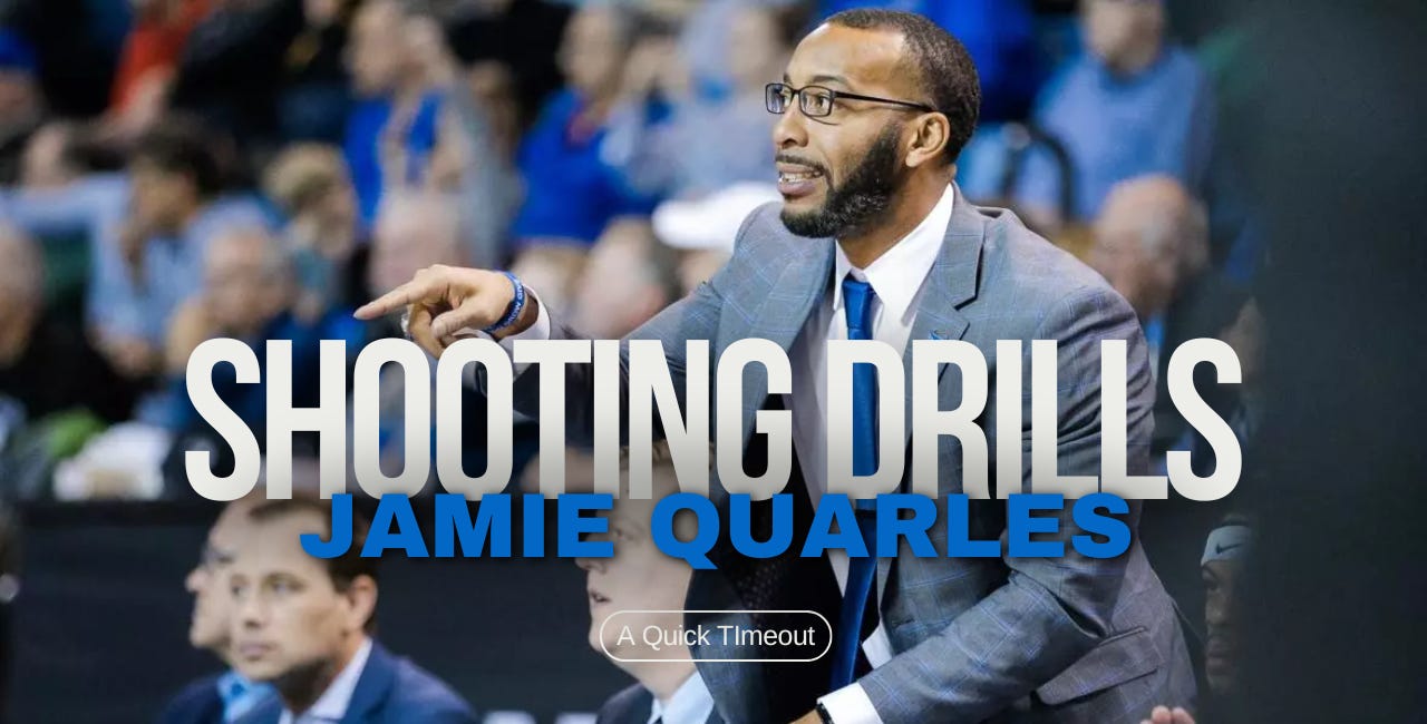 Block and Random Basketball Team Shooting Drills