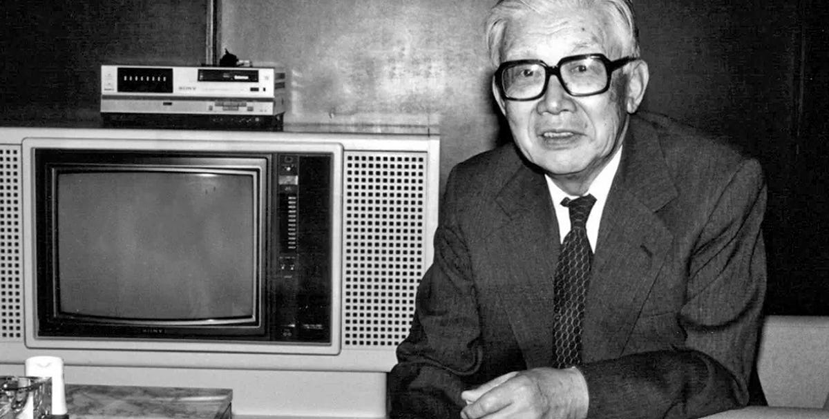 Sony history timeline Masaru Ibuka Sony co-founder Sony history timeline Masaru Ibuka Sony co-founder