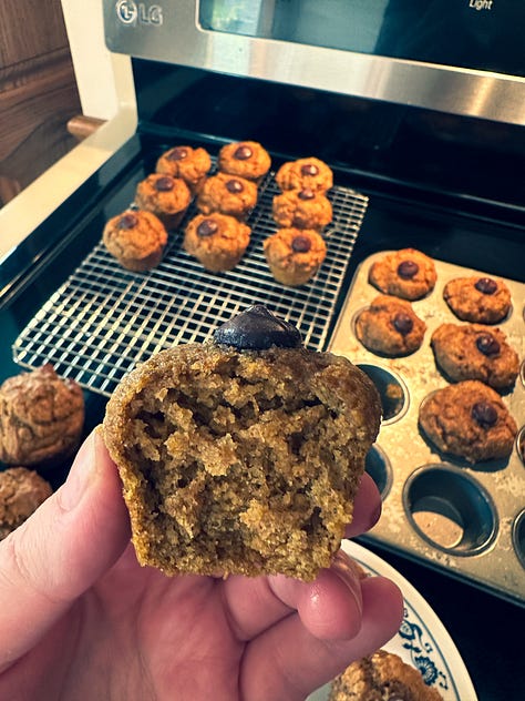 Pumpkin Ginger Muffins