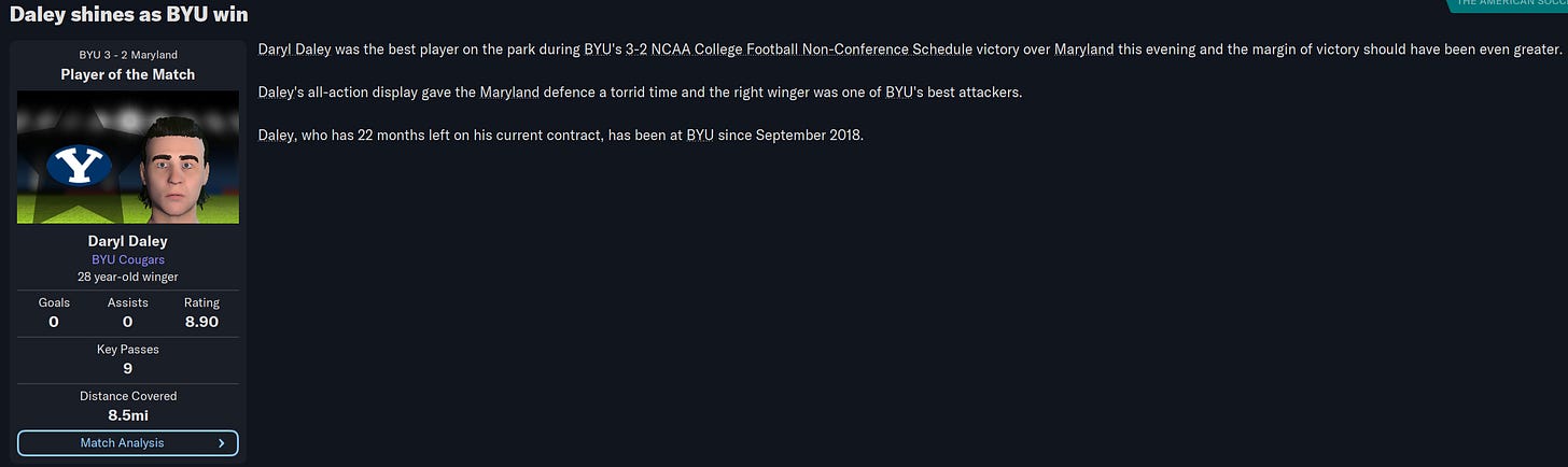 Football Manager 2023 Daryl Daley