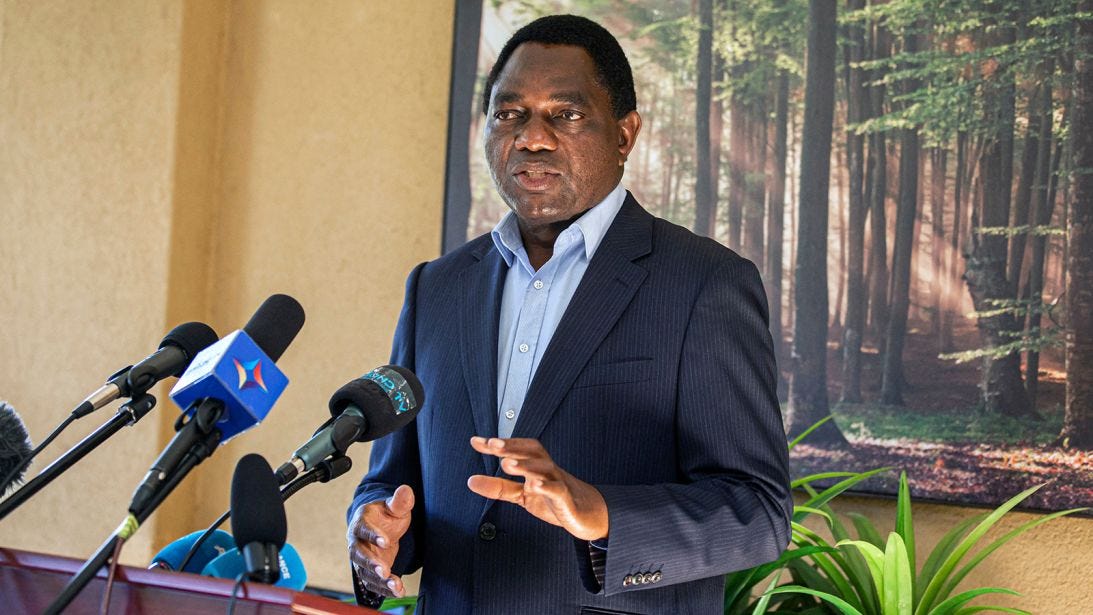 Zambia's Hakainde Hichilema sworn in as President in rare victory for an African opposition leader | CNN Zambia's Hakainde Hichilema sworn in as President in rare victory for an African opposition leader | CNN