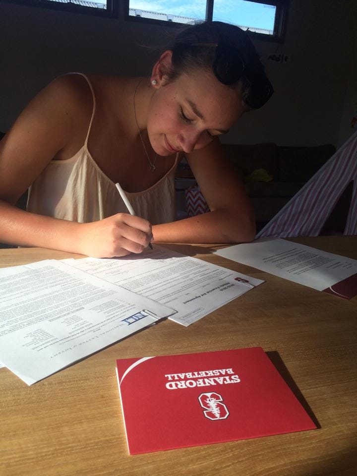 Alanna Smith signs to Stanford Alanna Smith signs to Stanford