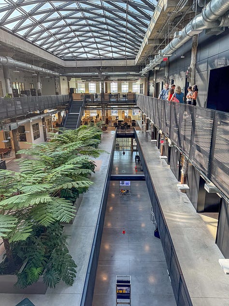 Inside Newlab Detroit