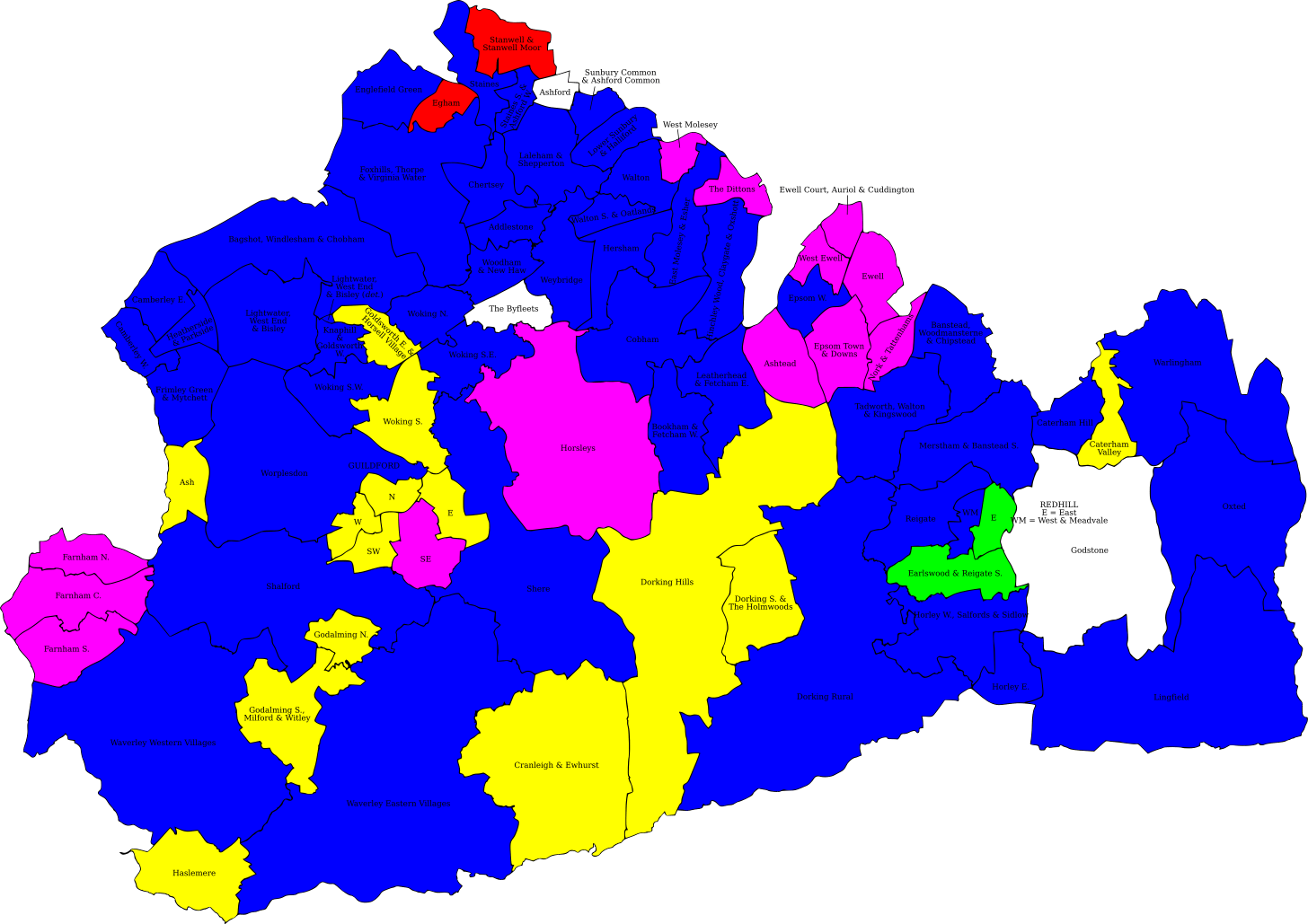 Surrey CC, 2021