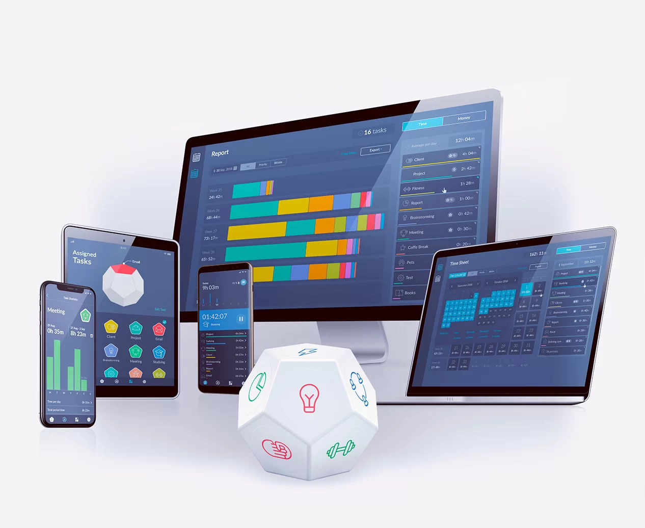 TIMEFLIP2 gadget and apps
