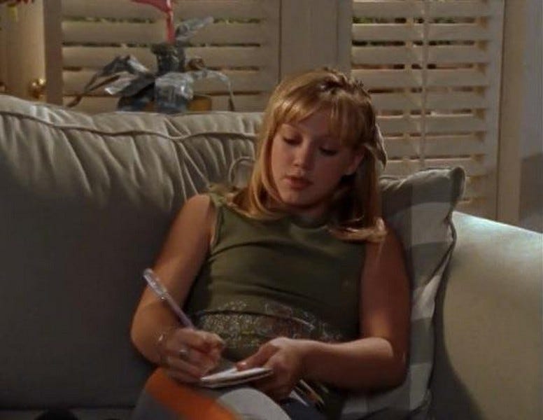 Lizzie writing in a journal - Lizzie McGuire Photo (39940876) - Fanpop