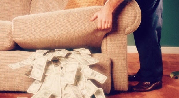 Portland Found $106 million plus behind couch cushions