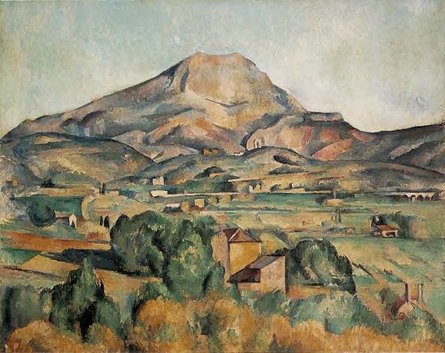 Mont Sainte-Victoire seen from Bellevue - Wikipedia