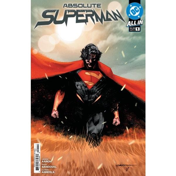 ABSOLUTE SUPERMAN #1 COVER A RAFA SANDOVAL