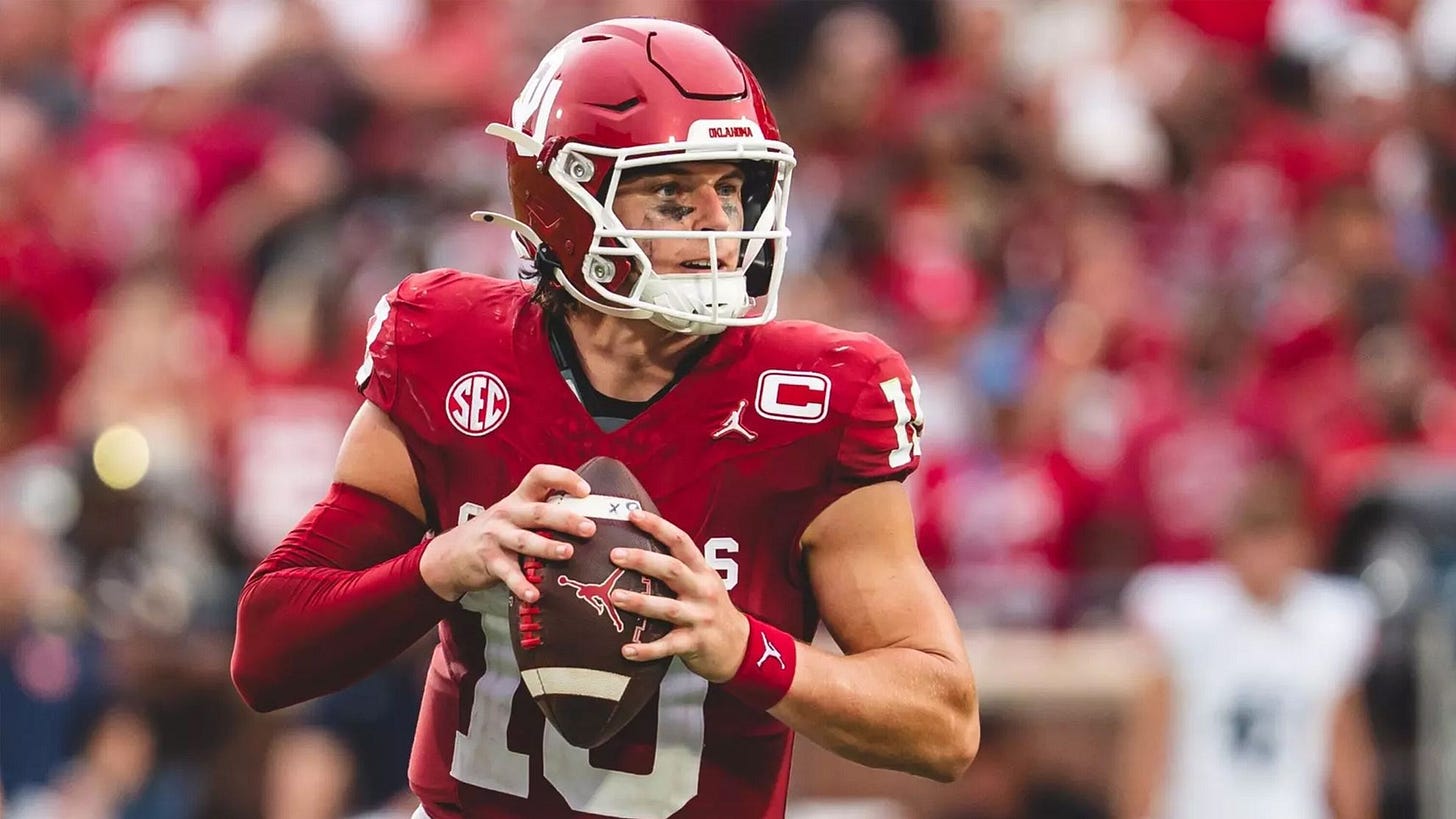 OU's John Mateer to undergo surgery on throwing hand - Southeastern  Conference