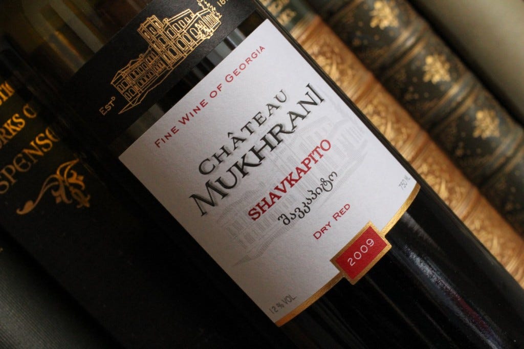 Chateau Muhkrani Shavkapito 2009