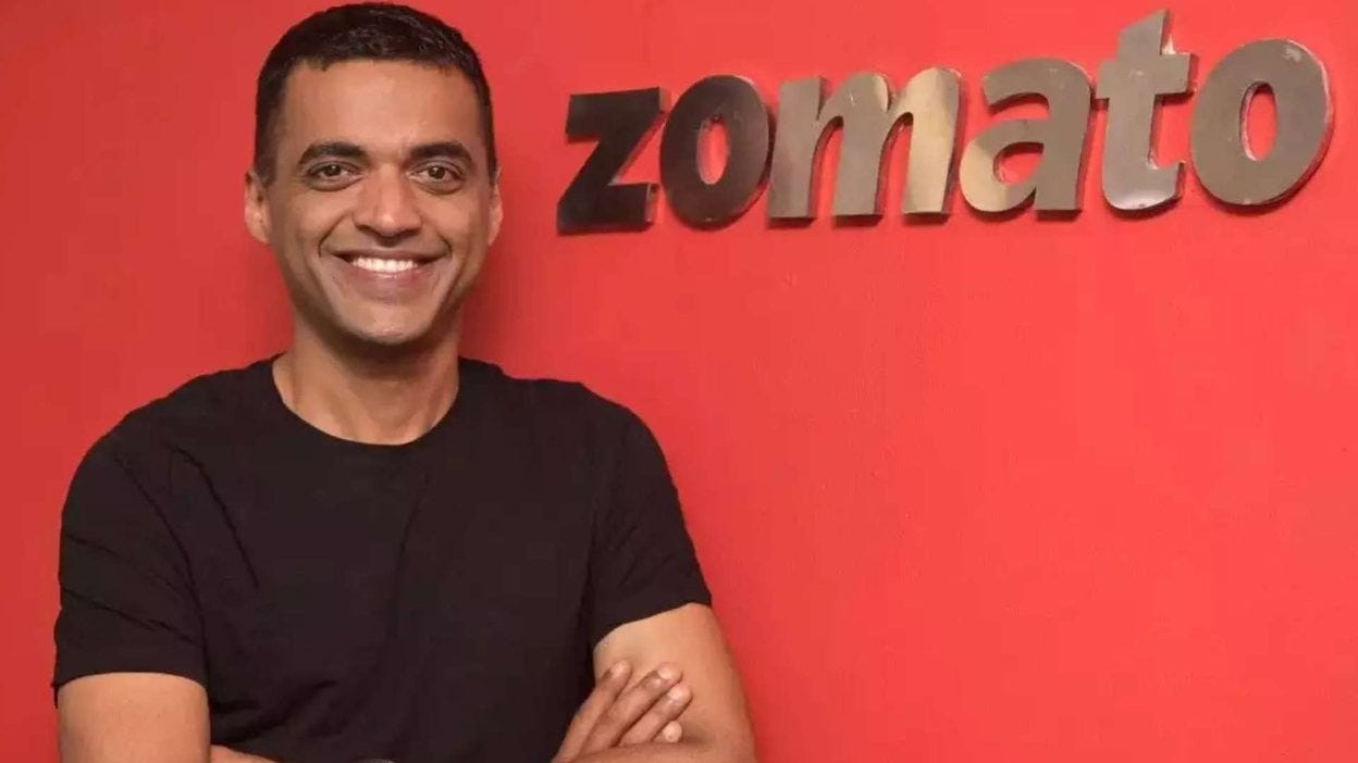 Zomato Boss Deepinder Goyal Enters Indian Billionaires Club