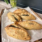 the garlic is in + a garlicky pastie