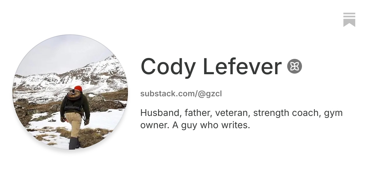Cody Lefever | Substack