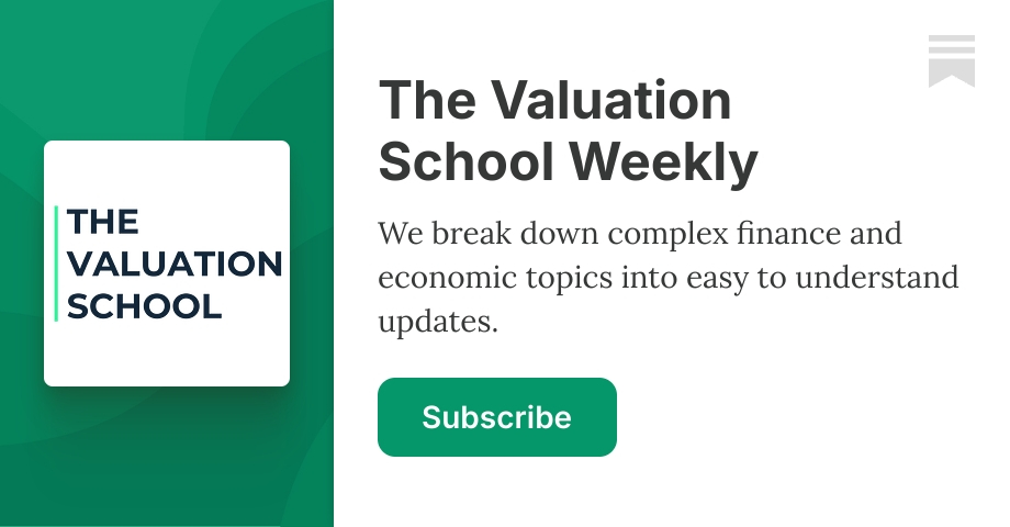 The Valuation School Weekly | Parth Verma | Substack