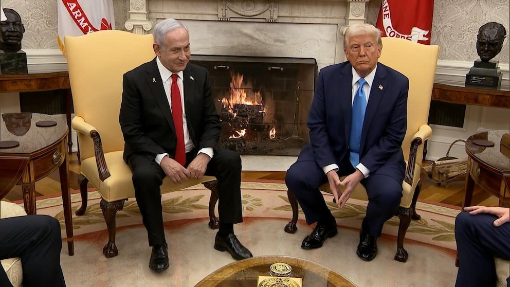 Video Trump, Netanyahu meet at White House - ABC News