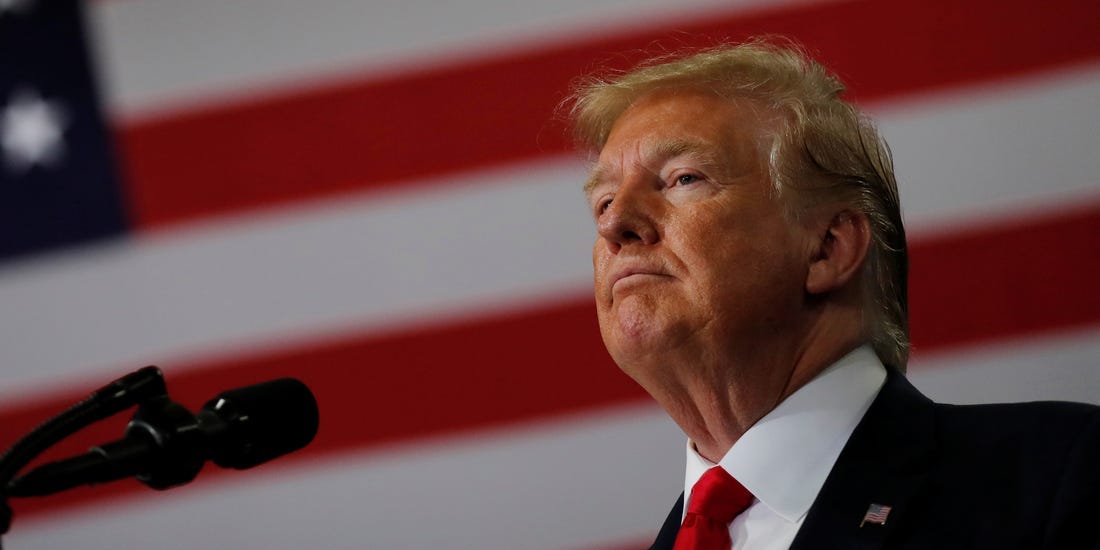 Trump suggests whistleblower is guilty of treason, punishable by ...