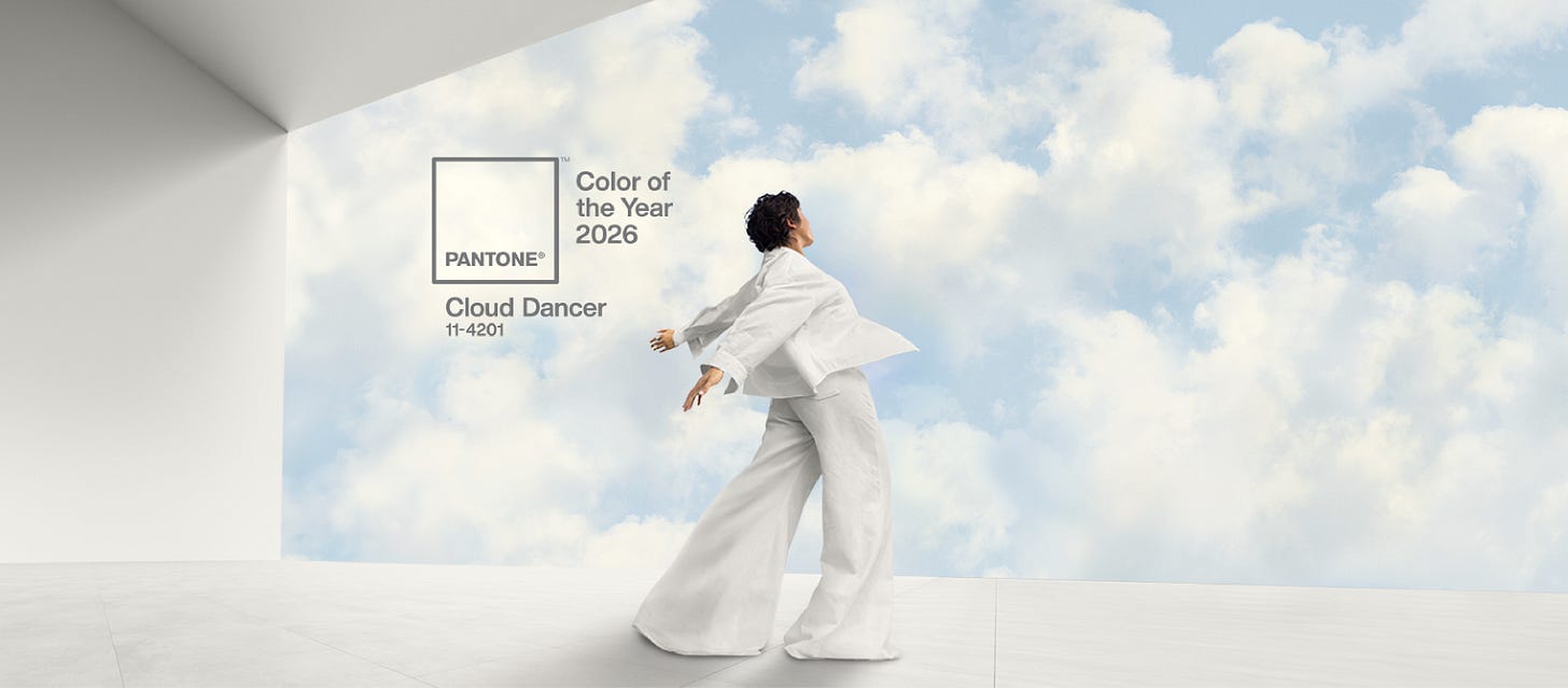 Pantone unveils the Color of the Year 2026: PANTONE 11-4201 Cloud Dancer Pantone unveils the Color of the Year 2026: PANTONE 11-4201 Cloud Dancer