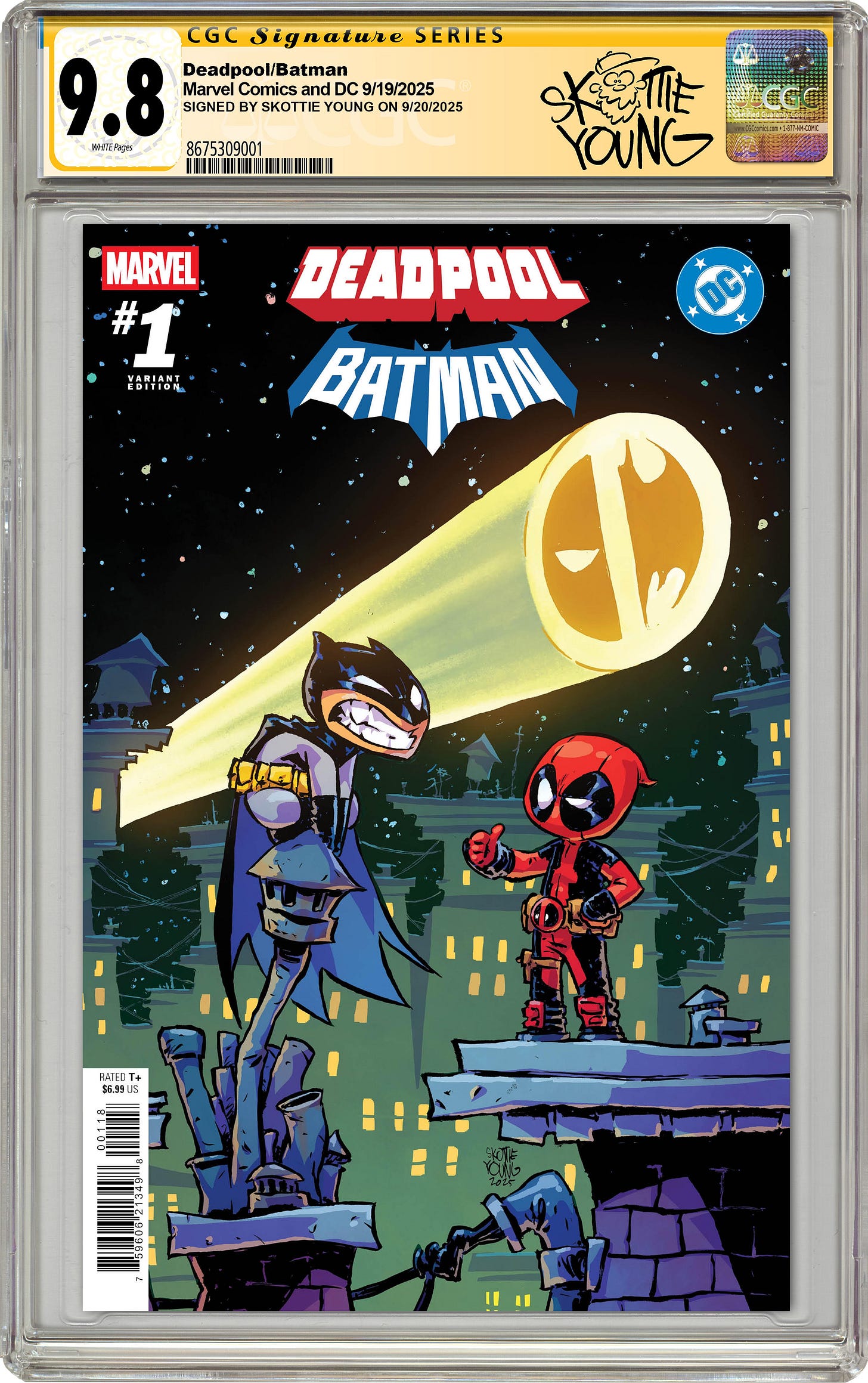 LIVE! Deadpool / Batman # 1 EXCLUSIVE! - by Megan Hodges