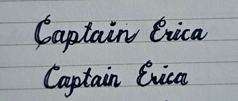 Fun, I also found some practice script letting in the same journals from 2022!