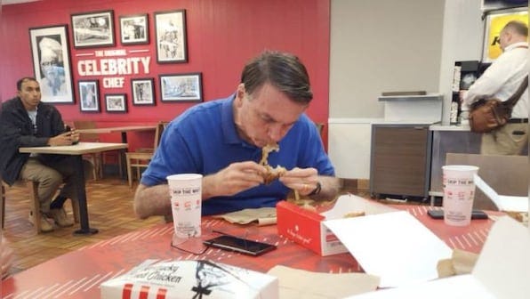 Inside Jair Bolsonaro's Florida life: KFC and grocery store visits, selfies  with supporters – Firstpost