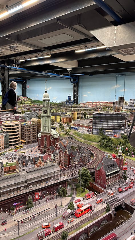 Φωτογραφίες από τη Miniatur Wunderland στο Αμβούργο