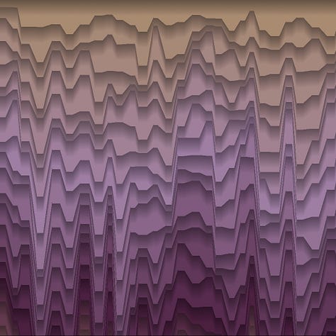 A collection of graphics with a purple theme