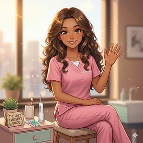 The Lazy Flosser’s Guide: Because adulting is hard enough 🛋️✨
