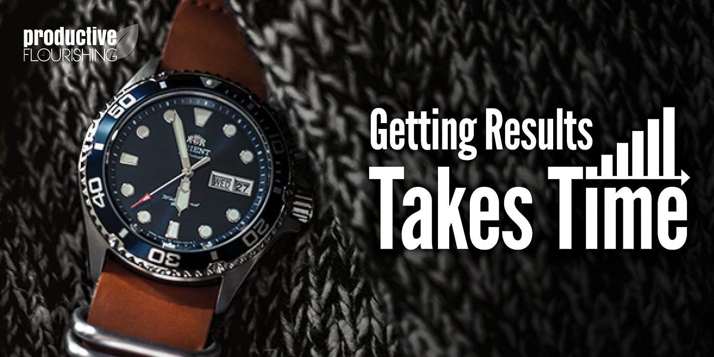 //productiveflourishing.com/getting-results-takes-time