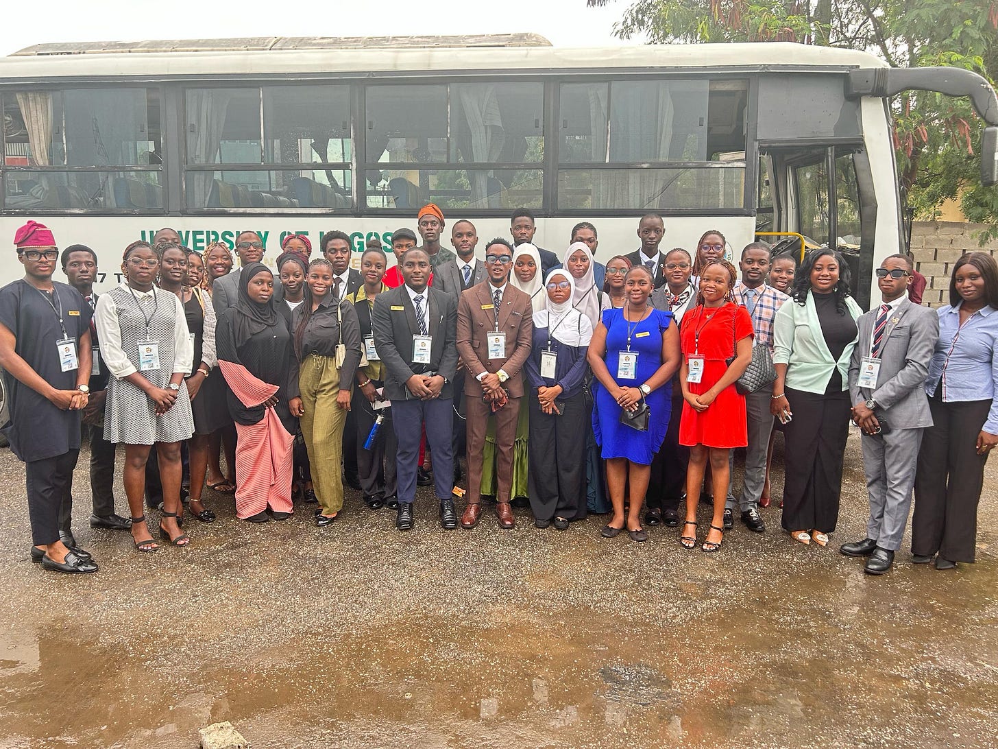 JCIN UNILAG members at the 2025 JCI Nigeria Southern Conference.