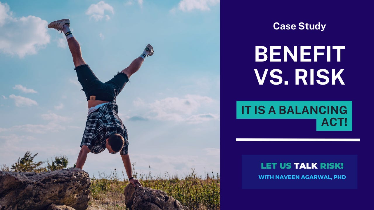 Case Study: When benefit-risk falls below expectations