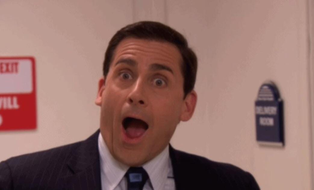 Michael Scott Blank Template - Imgflip