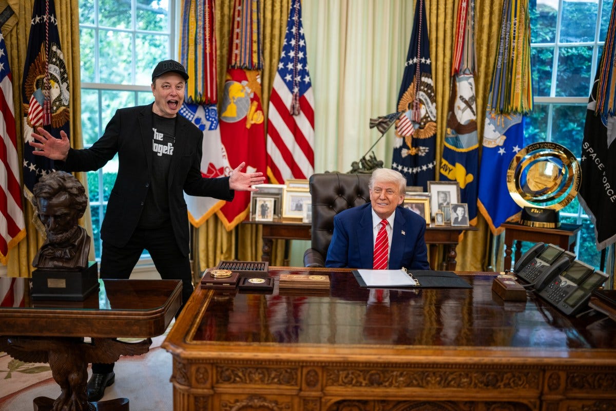 President Trump participates in a press conference with ...