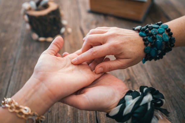 250+ Close Up Of A Palm Reading Stock Photos, Pictures & Royalty-Free  Images - iStock