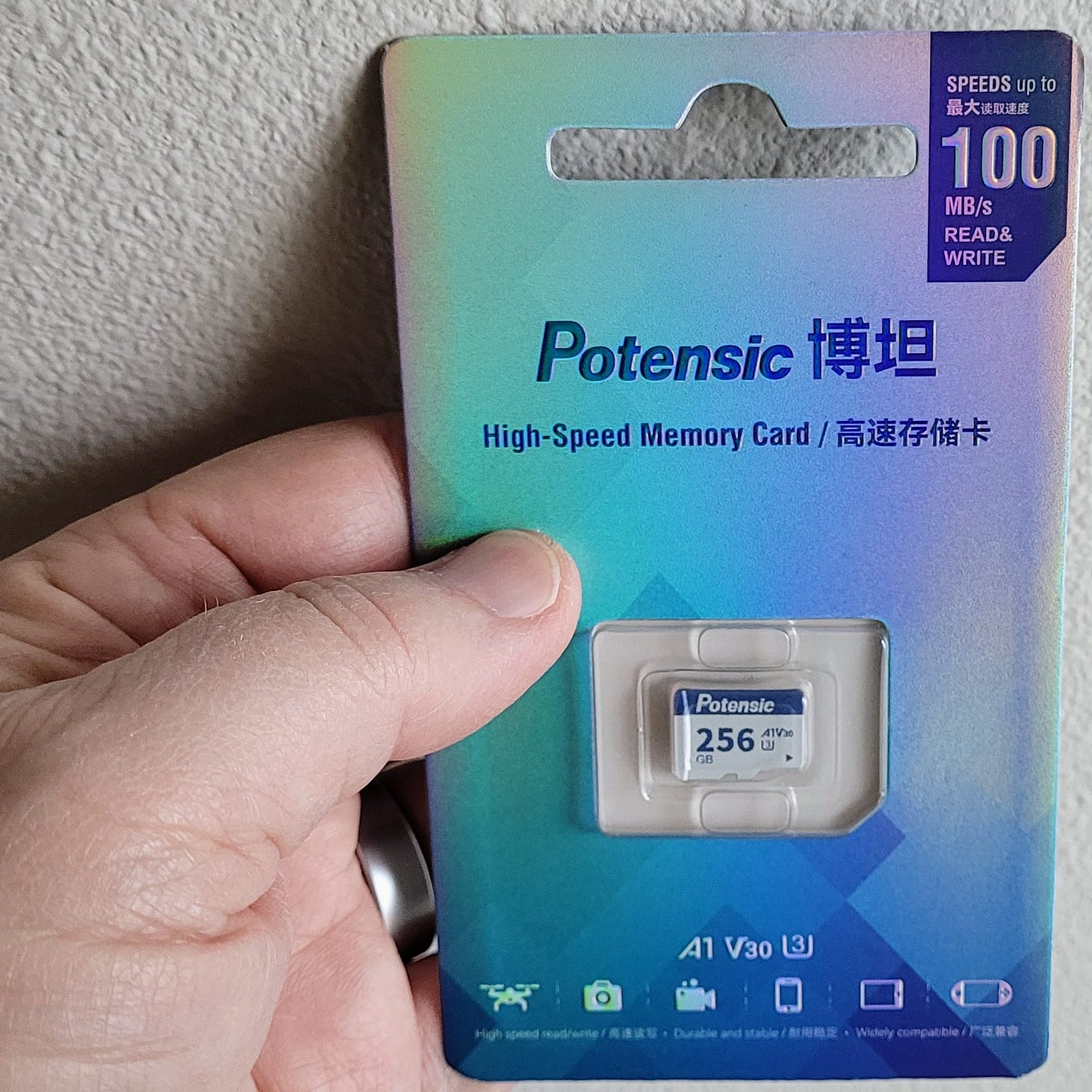 This Potensic-branded microSD card was surprisingly affordable