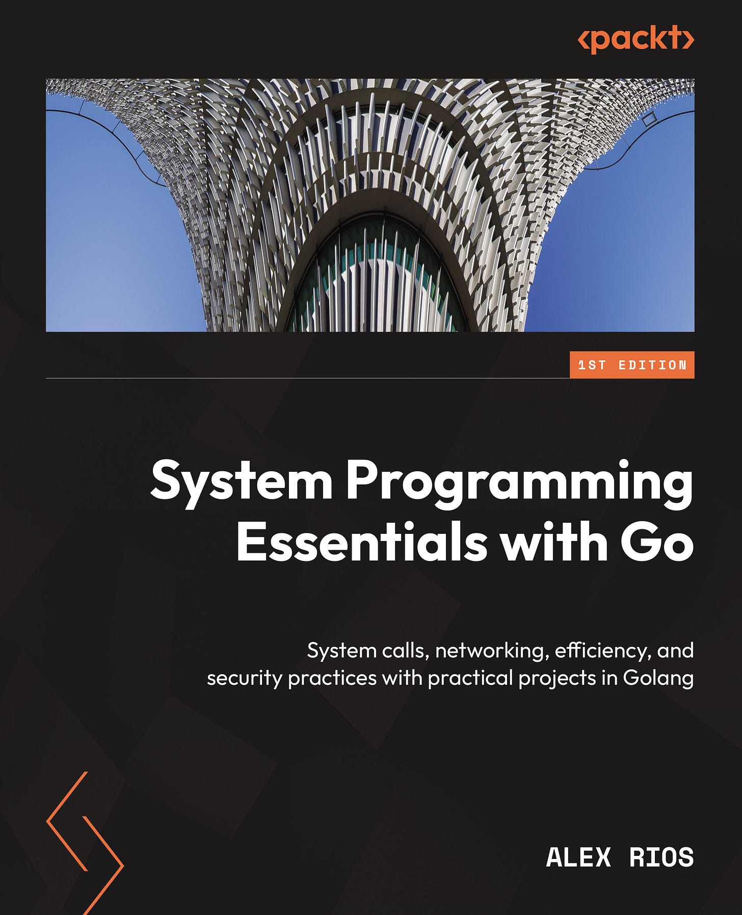 System Programming Essentials with Go, Published by Packt, Book Cover