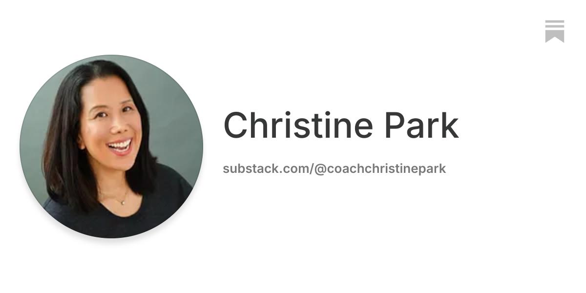 Christine Park | Substack