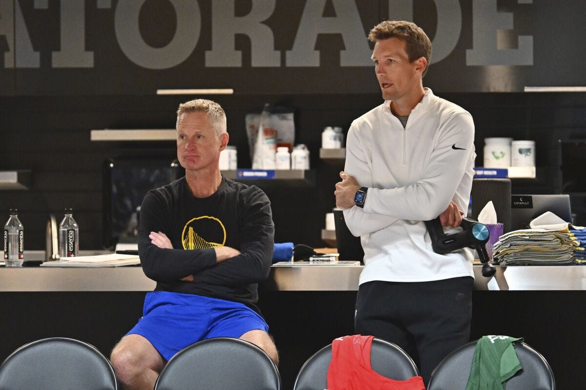 Tugas Berat Mike Dunleavy Jr. Sebagai Pengganti Bob Myers - mainbasket.com