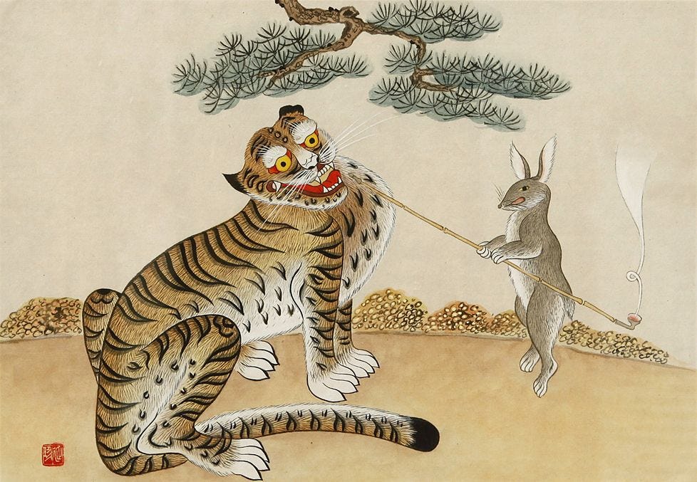 Folklore from Back When Tigers Used to Smoke – Hikoco