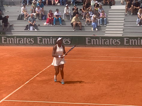 Ksenia Efromova and Daphnée Mpetshi Perricard won, but not Moise Kouame.