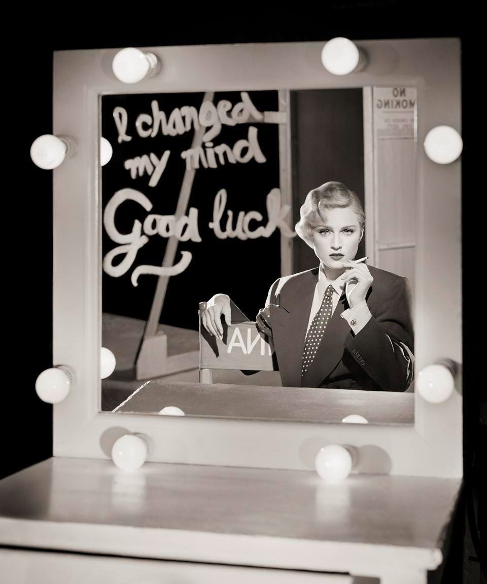 [3] Matthew Rolston, Madonna as Marlene, Los Angeles, 1986