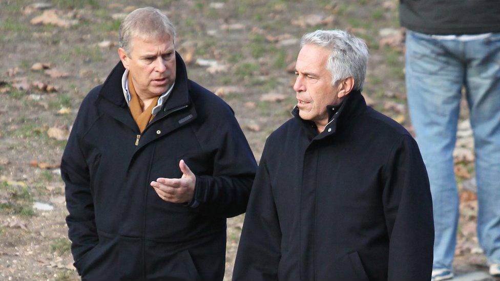 Jeffrey Epstein and Prince Andrew