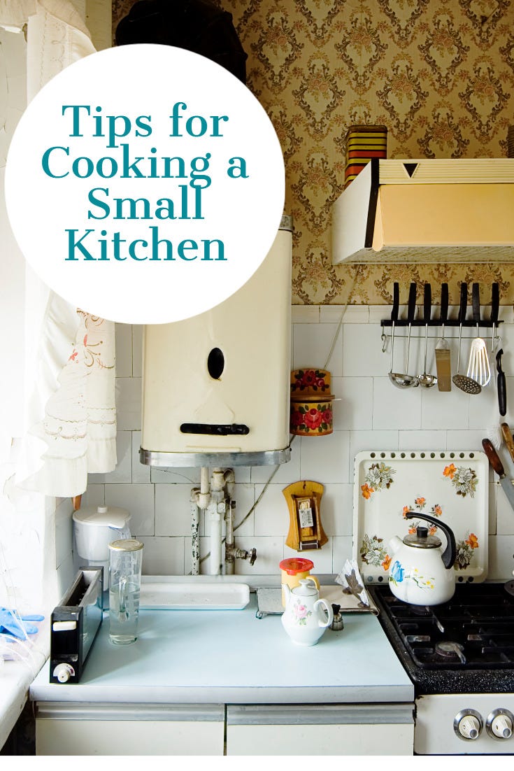 When My Kitchen Got Smaller - A Weekend Cook's Table