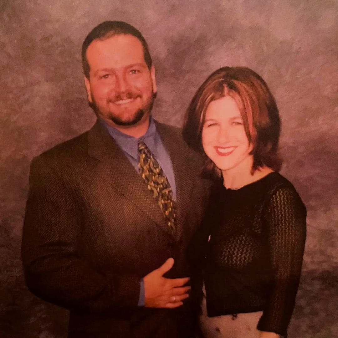 Lawrence and Dana circa the late 1900s.