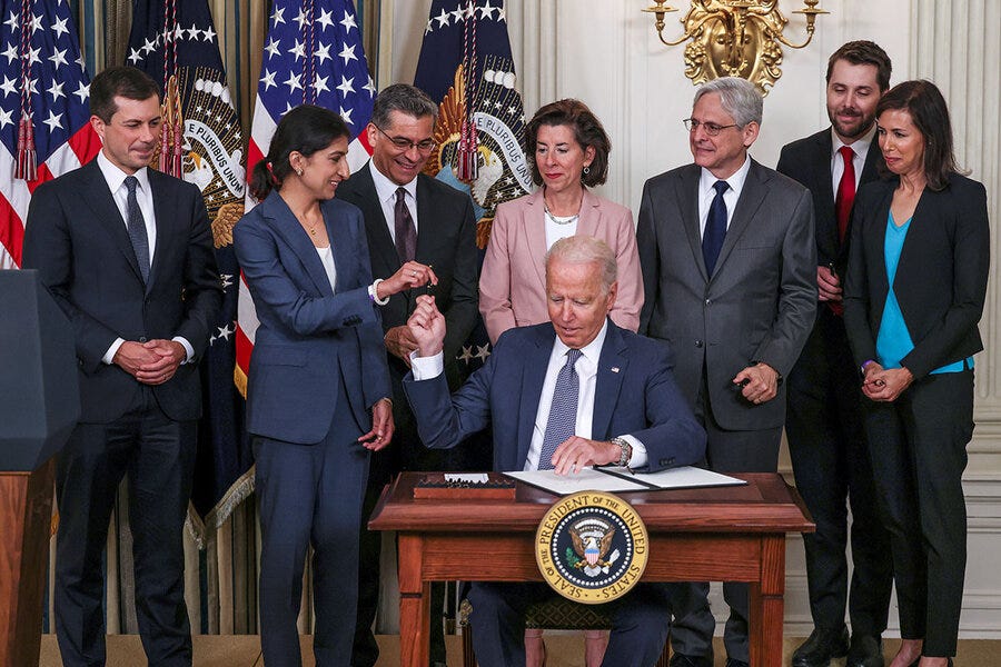 Big Tech to shrink? Biden seeks new FTC action to defend competition. -  CSMonitor.com