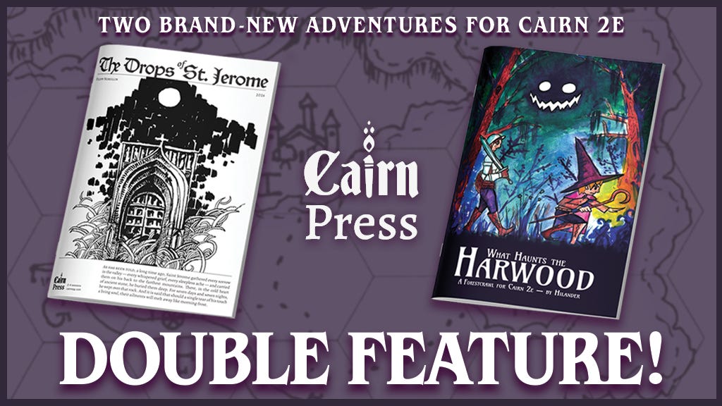 Project image for Cairn Press Adventure Double Feature! Project image for Cairn Press Adventure Double Feature!