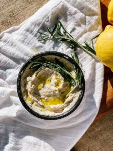 Garlic White Bean Dip Garlic White Bean Dip