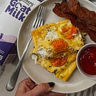 FREE RECIPE: 4-Ingredient Egg Frittata...Made with Thanksgiving Leftovers! PART 2!! (gluten free)